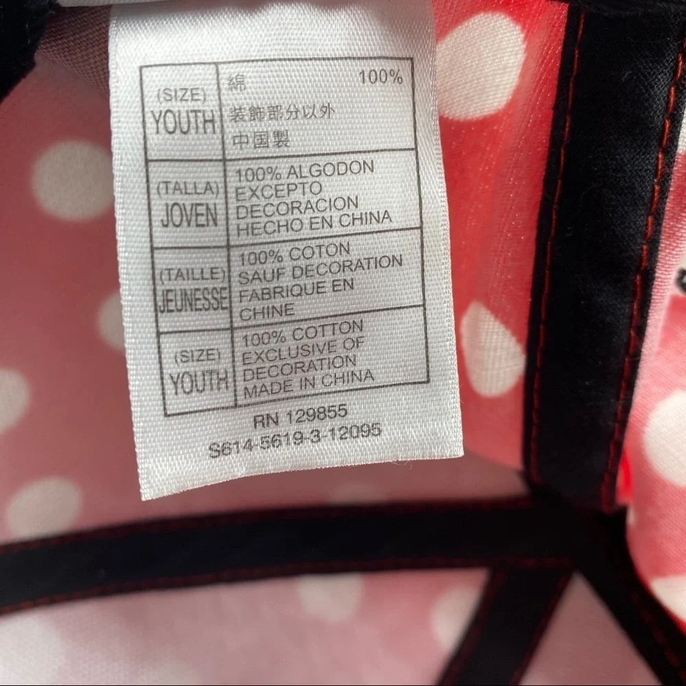 Disney Parks Minnie Mouse Hat‎ Youth